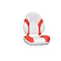 Suite Marine Suite Marine SM1010010314 Boat Seat Accent - White/Orange SM1010010314